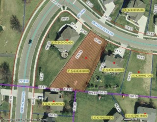 Foreclosure auction of vacant lot