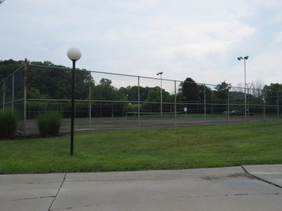 Tennis courts